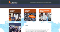 Desktop Screenshot of linqed.net