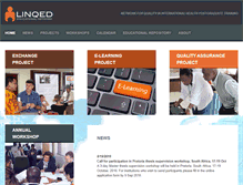 Tablet Screenshot of linqed.net